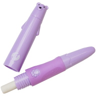 Creion HB infinit, mov cu model ursulet, capacitate de scriere 20.000 m, 12.5 CM
